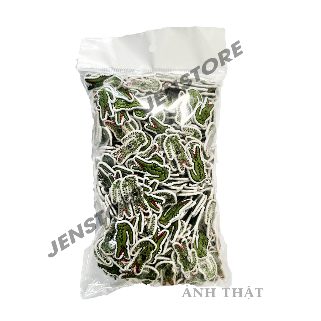 Combo 1000 sticker-logo cá sấu không keo | Shopee Việt Nam