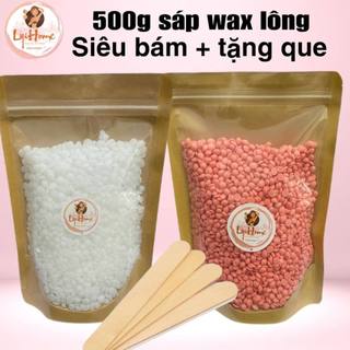 [CHE TÊN] TÚI 500gr SÁP WAX LÔNG NÓNG CAO CẤP LYIHOME SIÊU BÁM LÔNG LÀNH TÍNH PHÙ HỢP MỌI LOẠI DA