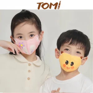 Khẩu Trang Cho Bé Đa Dạng Mẫu Khẩu Trang 3 Lớp TOMI Mẫu Hoạt Hình Đáng Yêu 27