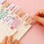 Giấy Note Giấy Đánh Dấu TOMI Set 6 ô 120 tờ Hoạ Tiết Hoạt Hình 148