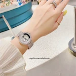 Đồng hồ nữ chính hãng dây thép Royal Crown 2606 chống nước, đính đá cao cấp, đeo tay đẹp, sang chảnh — ảnh 5