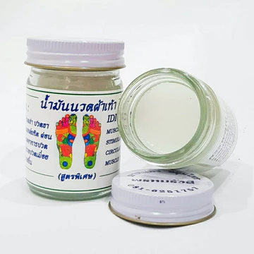Cao Xoa Bóp Huyệt Bàn Chân, Dầu nóng, Dầu Cù Là bàn chân Massage thái lan 50gr(tốt cho người tê thấp khớp)