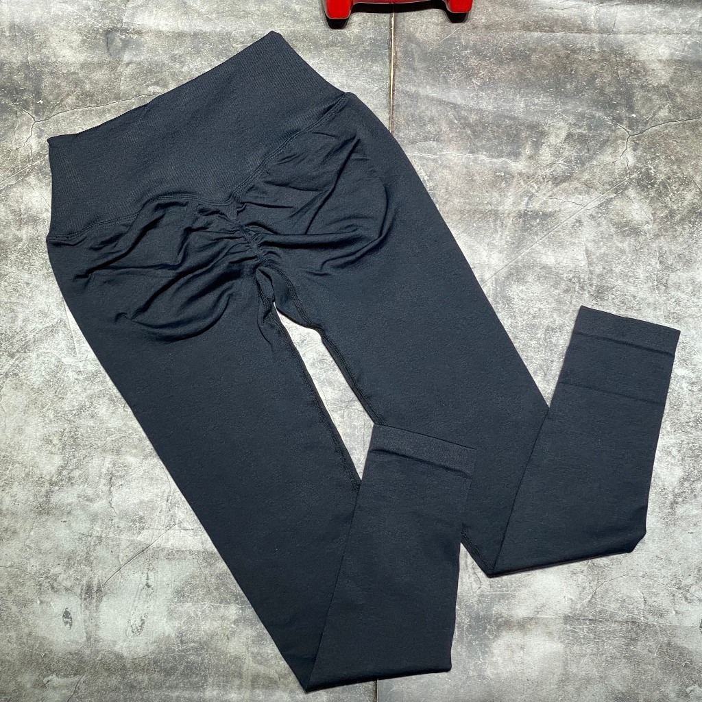 Quần Legging Cạp Chéo Tập Gym Yoga,Chất Dệt Kim Dày Dặn Co Giãn 4 Chiều Cạp Cao Chắn Chắn Chun Mông Tôn Dáng GB118