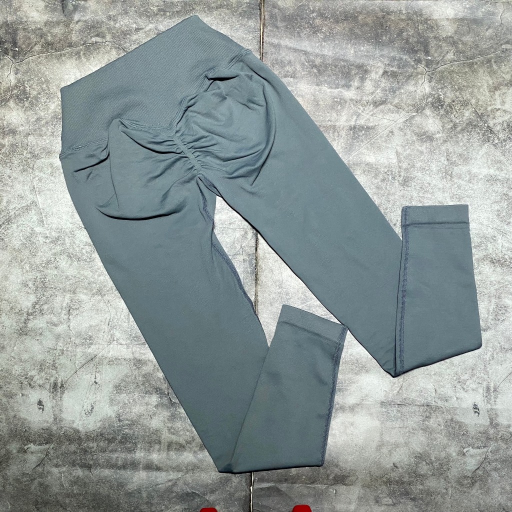 Quần Legging Cạp Chéo Tập Gym Yoga,Chất Dệt Kim Dày Dặn Co Giãn 4 Chiều Cạp Cao Chắn Chắn Chun Mông Tôn Dáng GB118