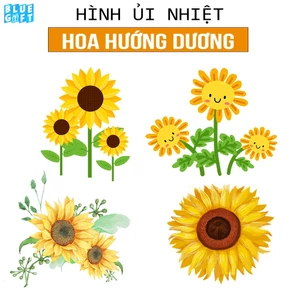 Hình ủi, Hình Ép Nhiệt Hoa Hướng Dương - Hoa Mặt Trời19