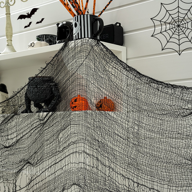 Vải gạc vải màn cỡ 76x180cm 76x400cm trang trí Halloween