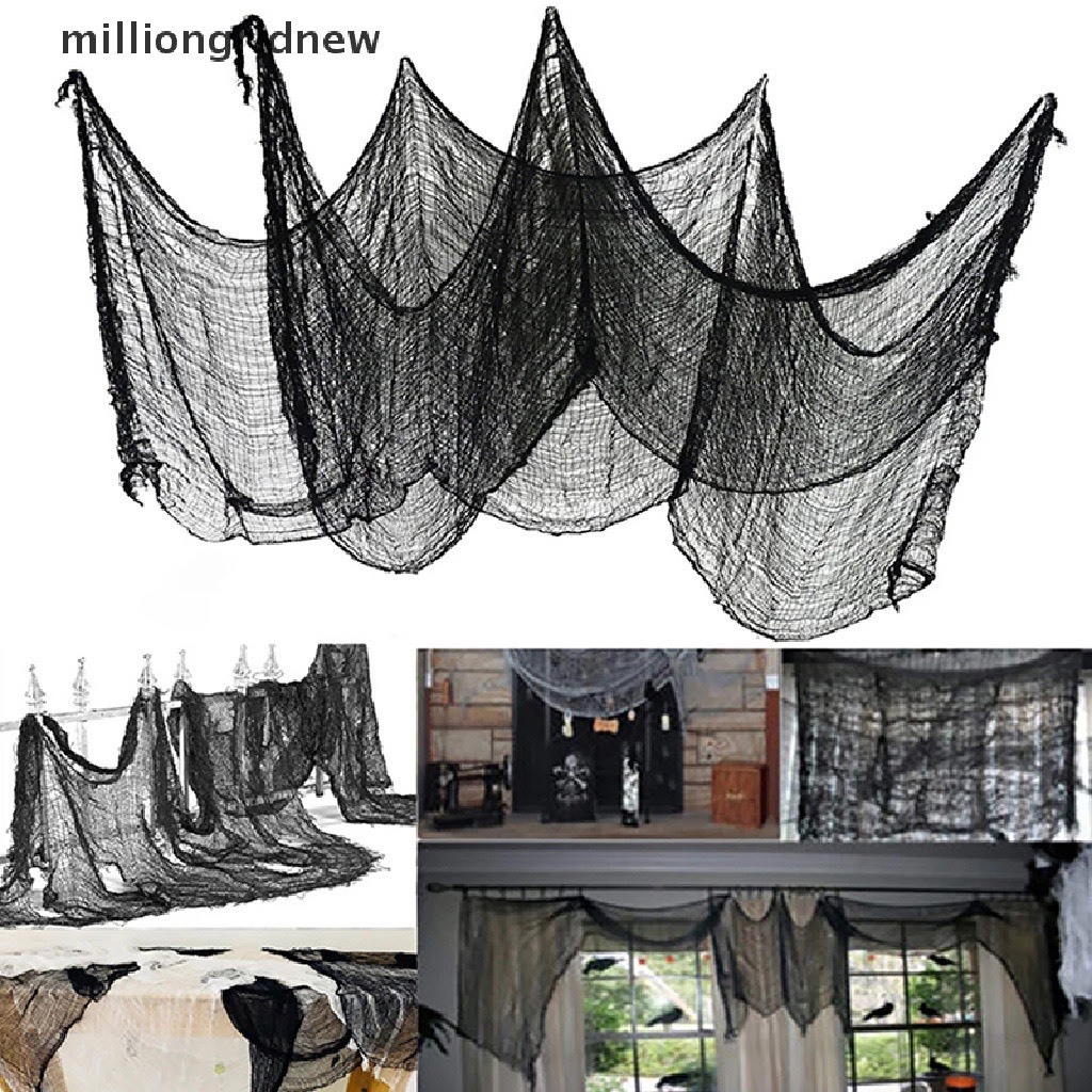 Vải gạc vải màn cỡ 76x180cm 76x400cm trang trí Halloween