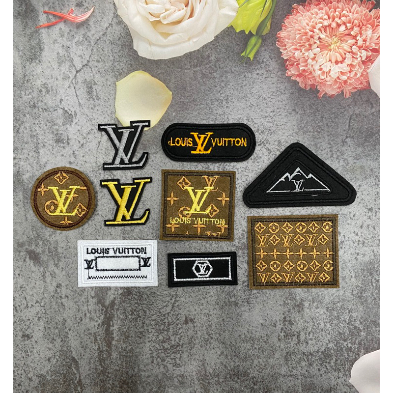 sticker , logo thêu LV các mẫu ủi nhiệt | Shopee Việt Nam