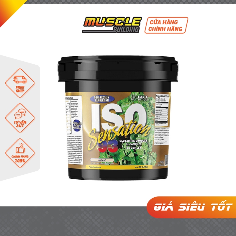 Sữa Tăng Cơ Giảm Mỡ Ultimate Nutrion Iso93 Tinh Khiết 100% Whey Protein ...