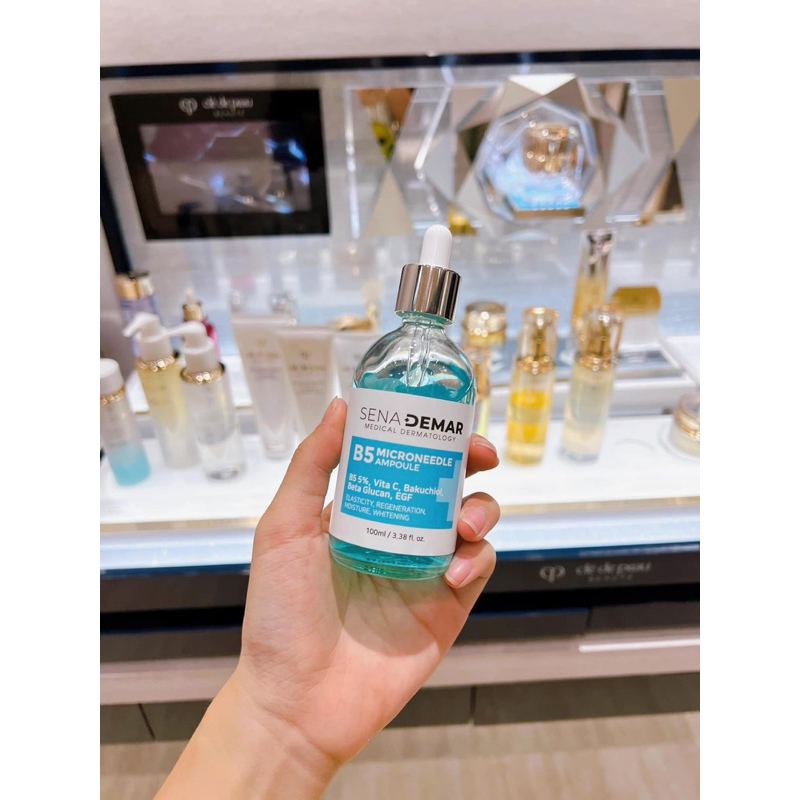 Serum B5 sena demar b5 microneedle ampoule giúp dưỡng ẩm, giảm nhăn, 50ml/100ml - hạn 2028 serum b5 senademar  IS419