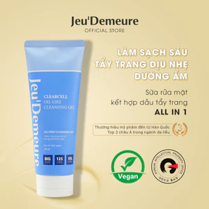 Gel rửa mặt 2in1 kèm tẩy trang - Kem làm sạch da JeuDemeure Clearcell Oil - like Cleansing Gel loại 250ml