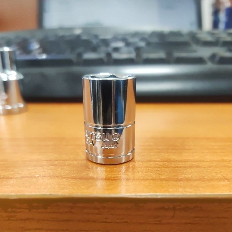 Khẩu ngắn 3/8 hàng Nhật,  cỡ 6 tới 19 mm