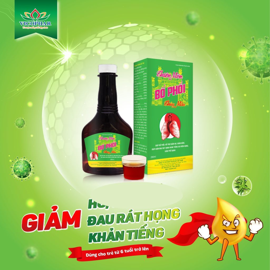 Thiên Môn Bổ Phổi Thuỷ Mẫu - Chai 280ml
