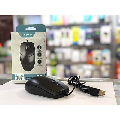 CHUỘT VĂN PHÒNG Simetech X3 MÀU ĐEN- Hàng chính hãng | Shopee Việt Nam
