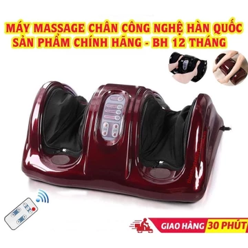 Máy massag[Hàng sẵn có - Bảo hành 2 năm ]Máy massage chân Holtashi Giảm đau nhức bàn chân.Máy massage chân siêu bền