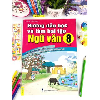Sách - Hướng Dẫn Học Và Làm Bài Tập Ngữ Văn 8 - Biên soạn theo CT GDPT mới - Kết Nối - ndbooks