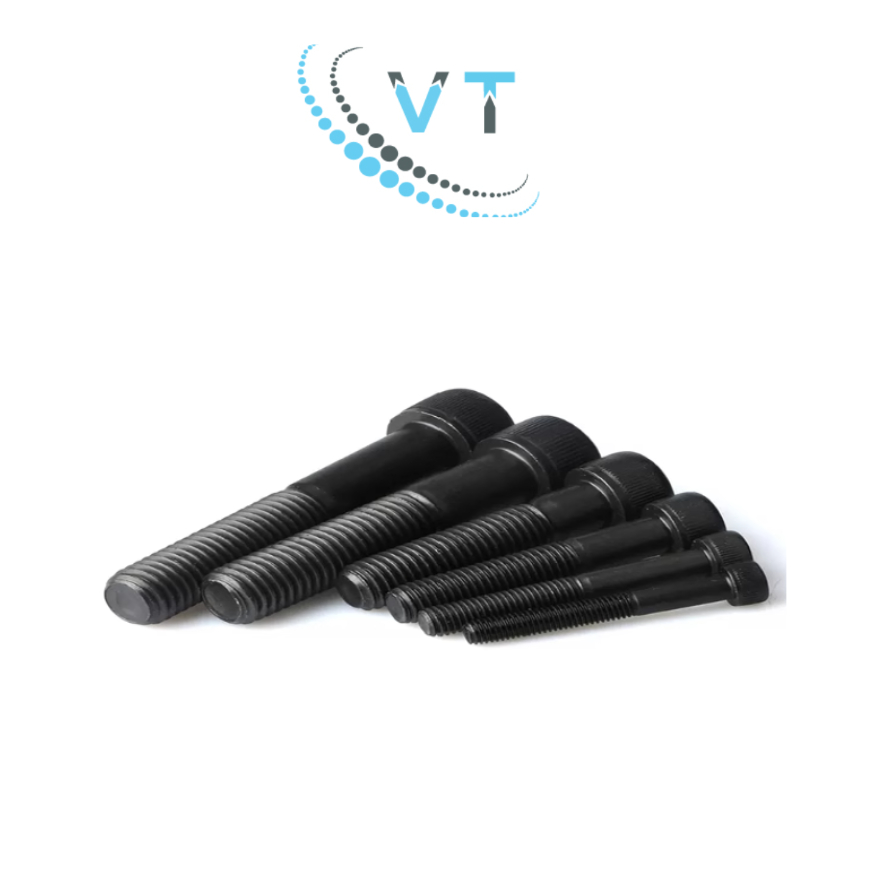 Bulong lục giác chìm đầu trụ thép đen M5 đủ size từ 10mm - 100mm (set 50 con và set 10 con)