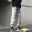 Quần dài Jogger Nam Nữ in hoa ZUMBIE từ 40- 70kg Lai rút form rộng, kiểu dáng thể thao, năng động - unisex SSL