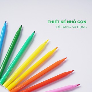 Dạ Màu MONDEZ 12-24 Màu, Màu Sắc Tươi Sáng, Rõ Nét, Không Phai, Chất Liệu Nhựa Cao Cấp M70011/M70012/M70013