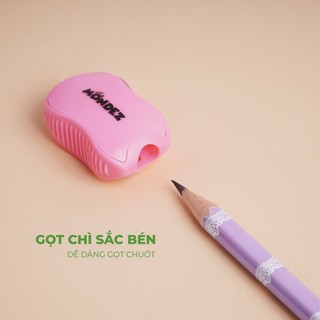 Combo 3 Chiếc Gọt Bút Chì Làm Bằng Kim Loại Không Gỉ MONDEZ, Sử Dụng Cho Các Loại Chì Gỗ M30003