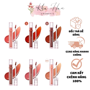 Son Tint Bóng LilyByRed Glassy Layer Fixing Tint Đôi Môi Căng Bóng Dạng Ngời