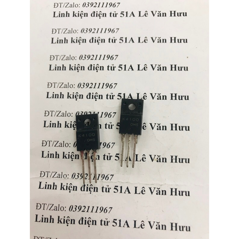 Set 2 Mosfet K4100 lưng nhựa | Shopee Việt Nam
