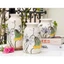 Bộ 3 Bình Hoa Gốm Sứ Bát Tràng Men Tiêu Mộc Vẽ Tay Họa Tiết Thủ Công Decor Trang Trí GomDecorTSC