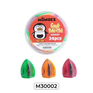 Combo 3 Chiếc Gọt Bút Chì Làm Bằng Kim Loại Không Gỉ MONDEZ, Sử Dụng Cho Các Loại Chì Gỗ M30002