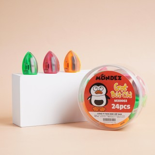 Combo 3 Chiếc Gọt Bút Chì Làm Bằng Kim Loại Không Gỉ MONDEZ, Sử Dụng Cho Các Loại Chì Gỗ M30002