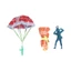 Set 2 cái đồ chơi lính nhựa nhảy dù bằng nilong