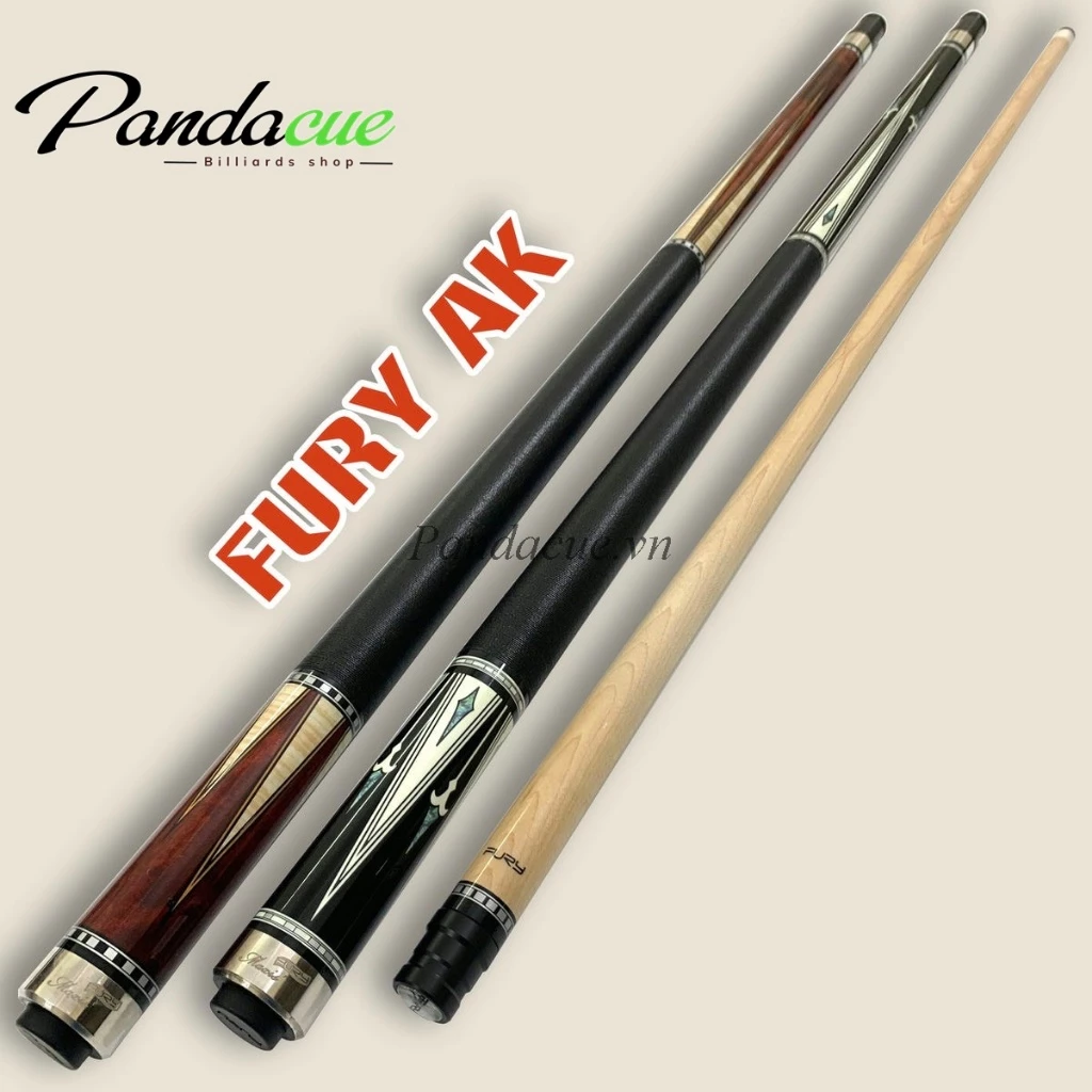 Cơ Bida FURY AK1/AK2 Tay Cầm Chỉ Linen 2023