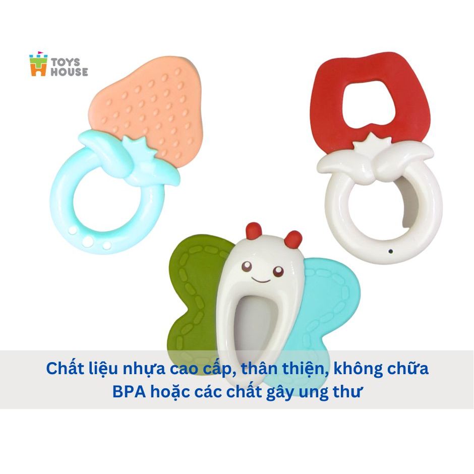 Ảnh Hộp đồ chơi xúc xắc kết hợp gặm nướu 5 món cho bé Toyhouse 11532 2