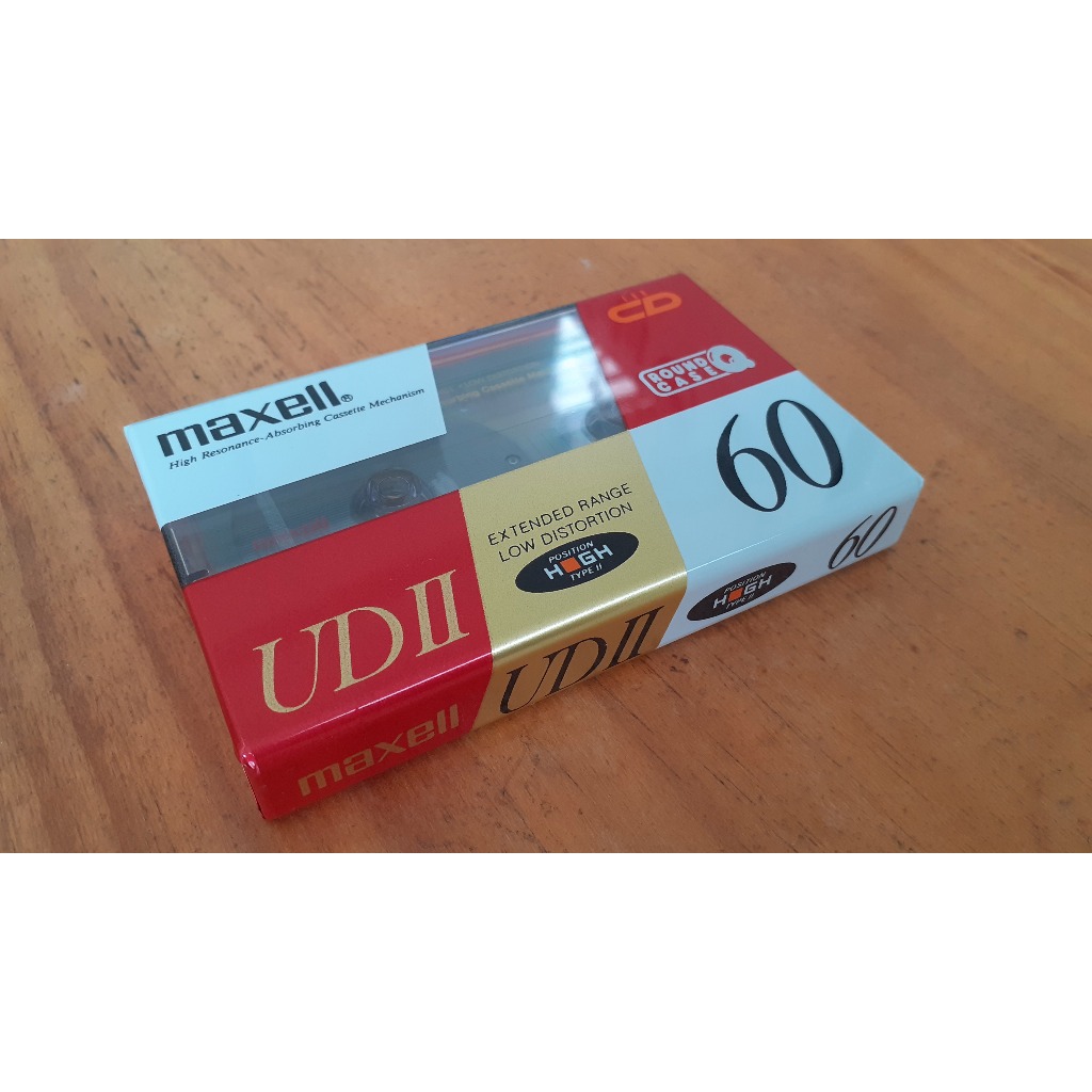 Băng Cassette MAXELL 60, 90 UDII High Position Type II - Hàng mới