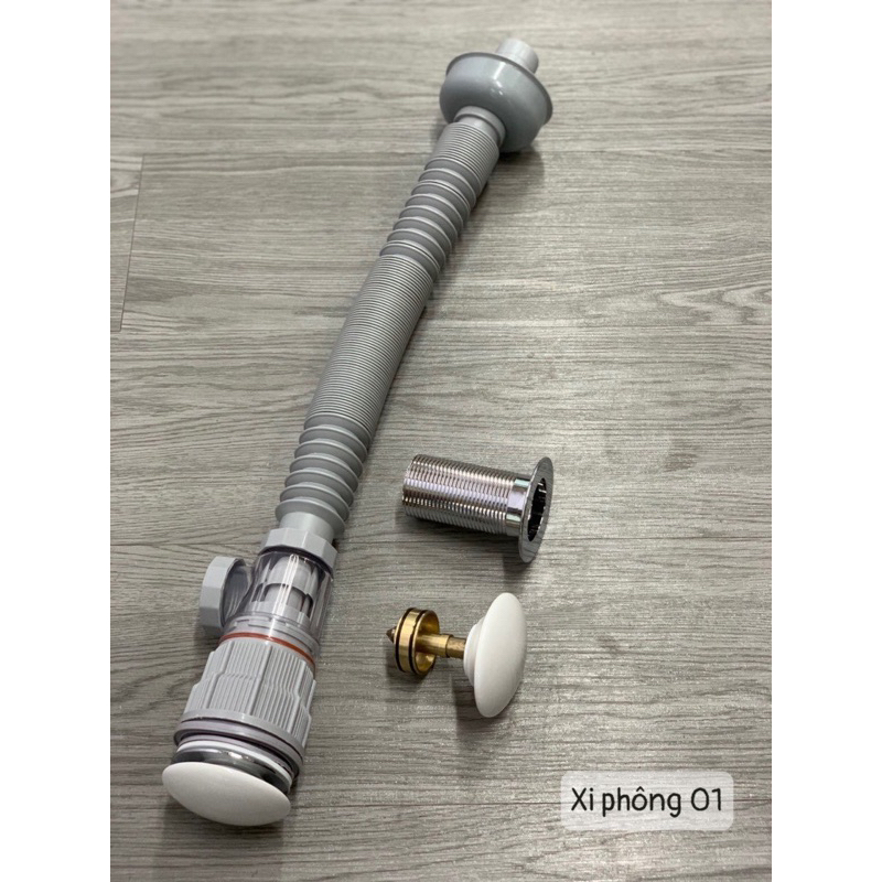 Bộ xả lavabo , xi phông lavabo nhấn sứ đa năng | Shopee Việt Nam