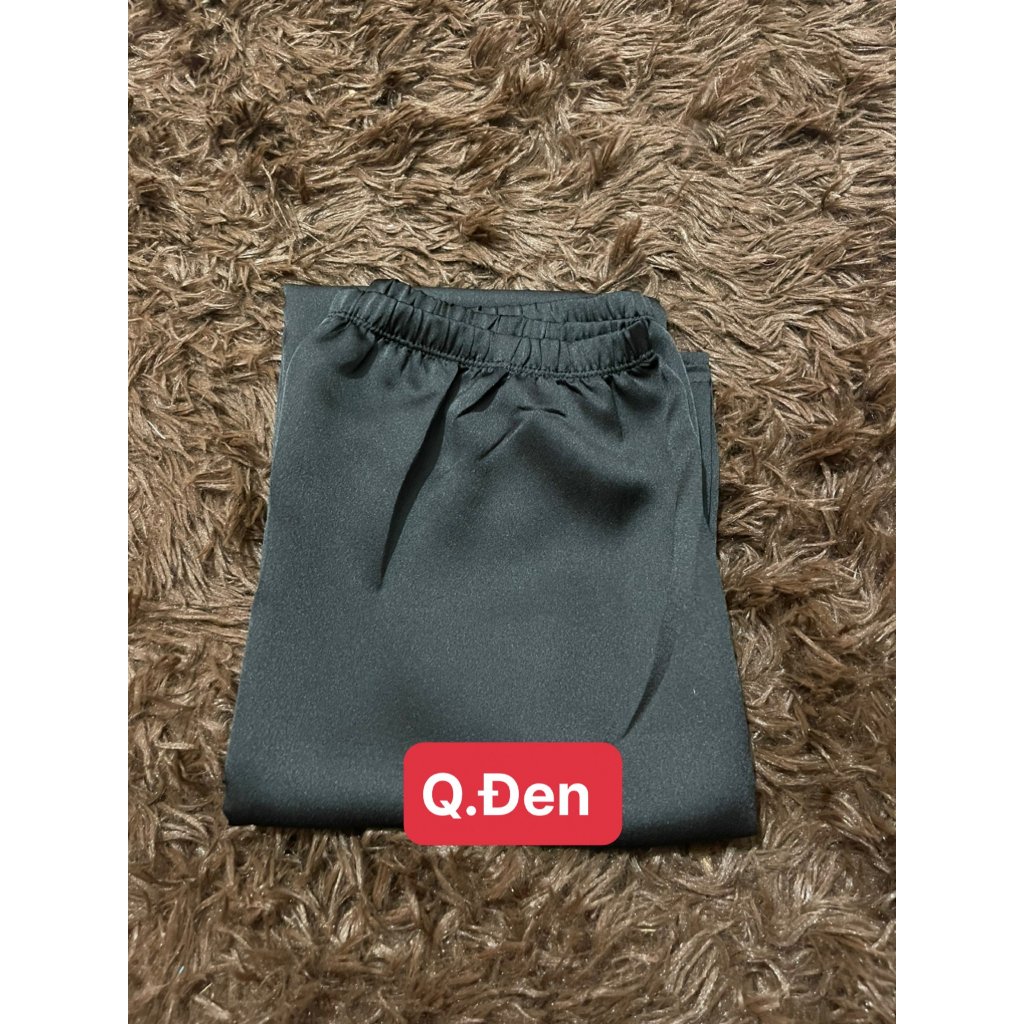 Quần Lẻ Bà Ba Lụa Satin có túi nhỏ  (nhiều màu)
