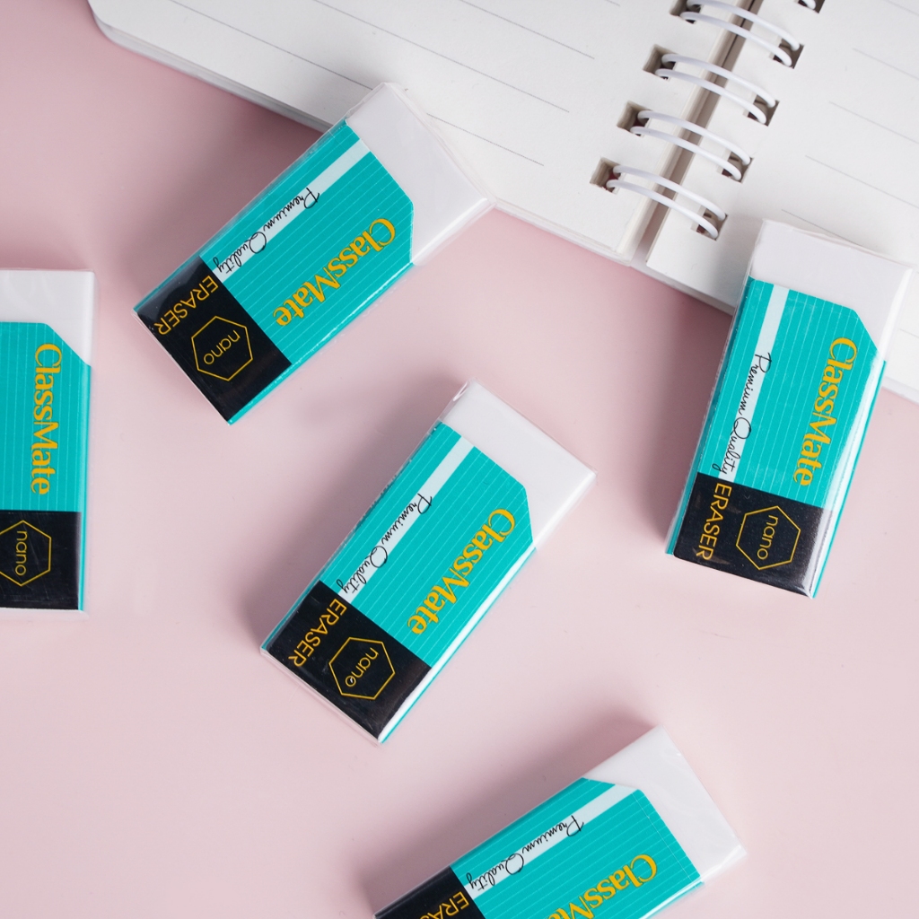 Gôm Tẩy Nano Premium Nhỏ CLASSMATE Giúp Làm Sạch Các Vết Chì Đen Một Cách Nhanh Chóng, Tiện Lợi, An Toàn Cho Bé CL-ER801