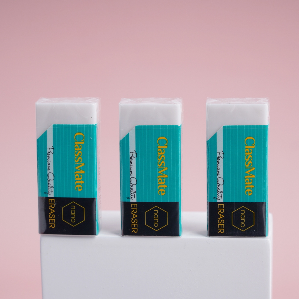 Gôm Tẩy Nano Premium Nhỏ CLASSMATE Giúp Làm Sạch Các Vết Chì Đen Một Cách Nhanh Chóng, Tiện Lợi, An Toàn Cho Bé CL-ER801