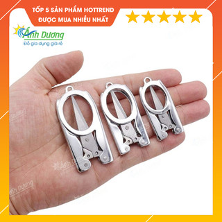 Kéo gấp gọn mini bỏ túi khi đi du lịch, kéo cắt tỉa lông mũi mini có thể gấp gọn tiện lợi
