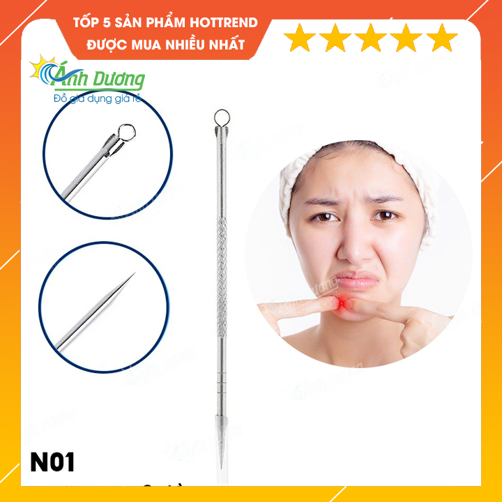 Que nặn mụn trứng cá đã tiệt trùng vi khuẩn