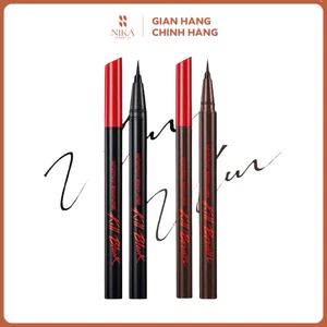 Kẻ Mắt Nước Eyeliner Clio Superproof Brush Liner Kill [Nika Cosmetics]