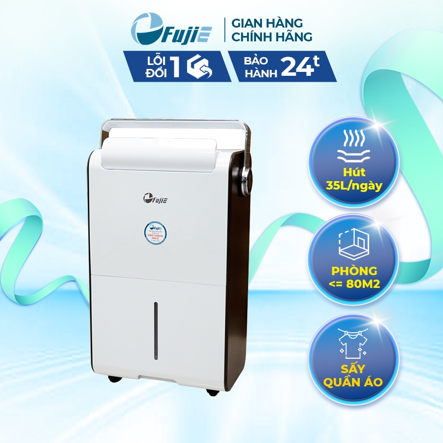 Máy Hút Ẩm FujiE HM-930EC – Công Suất 35L/Ngày, Sấy Quần Áo