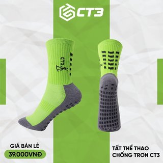 Tất Thể Thao Chống Trượt – Lửng CT3