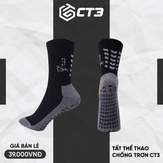 Tất Thể Thao Chống Trượt – Lửng CT3