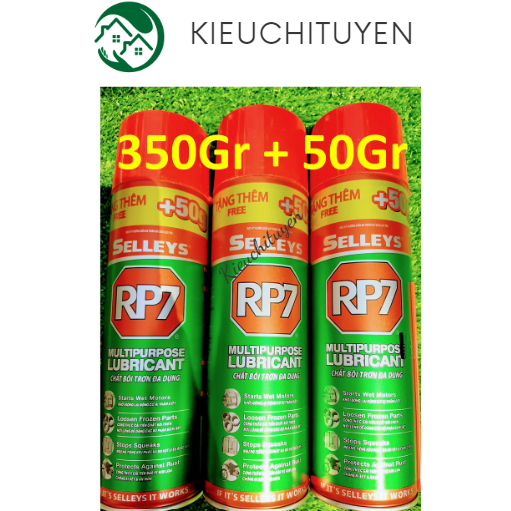 Bình xịt RP7 tẩy rỉ sét và bôi trơn kim loại hàng loại 150g tặng 25g ...