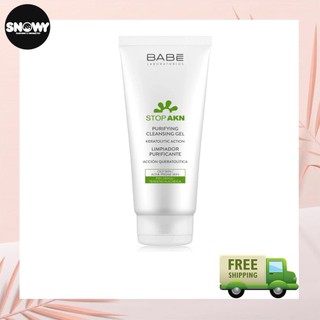 Sữa Rửa Mặt Babe Stop Akn Purifying Cleansing Gel 200ml Cho Da Mụn