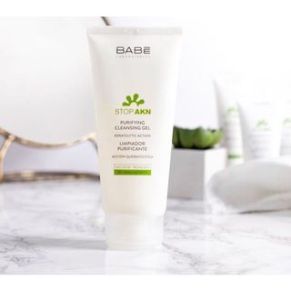 Sữa Rửa Mặt Babe Stop Akn Purifying Cleansing Gel 200ml Cho Da Mụn