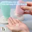 3 Chai Chiết Silicone, Chiết Mỹ Phẩm Du Lịch Đựng Dầu Gội, Dầu Xã, Lọ Sữa Tắm Tiện Lợi Tái Sử Dụng