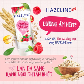 Sữa & Gel Rửa Mặt Hazeline Ngừa Mụn- Làm Sạch -Dịu Nhẹ Cho Da Sáng Rạng Ngời 100g