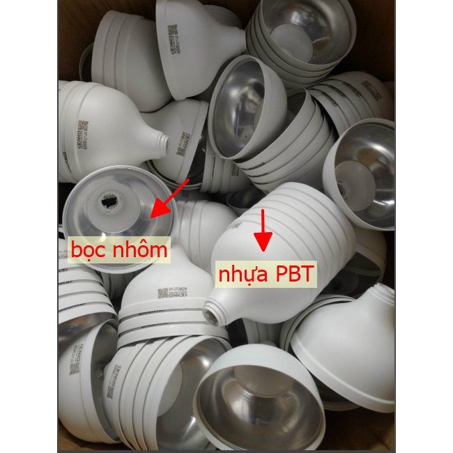 Đèn led bulb trụ nhôm kín nước Kenno tiết kiệm điện siêu sáng chống nước ngoài trời từ 15W đến 50W