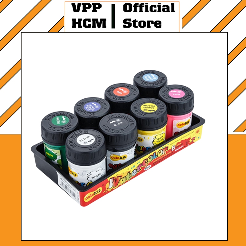 Màu Nước Thiên Long 8 màu Waco 03 chính hãng | Shopee Việt Nam